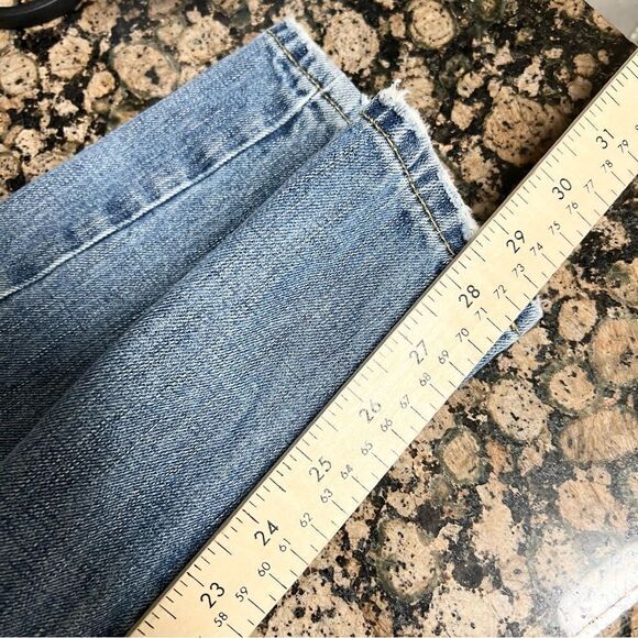 American Eagle Made To Last Mens Size 36x30 Relaxed Straight Blue Denim Jeans - Picture 7 of 7